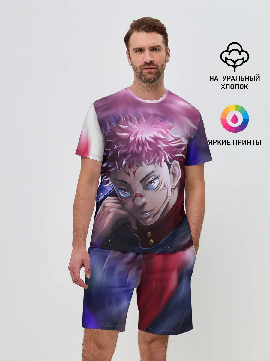 Мужской костюм с шортами / JUJUTSU KAISEN | SUKUNA вихрь