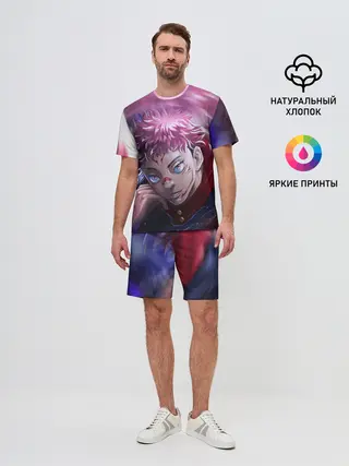 Мужской костюм с шортами / JUJUTSU KAISEN | SUKUNA вихрь