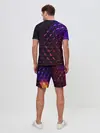 Мужской костюм с шортами / Неоновая Текстура