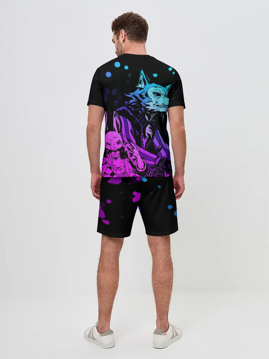 Мужской костюм с шортами / BEASTARS, Легоши и Хару