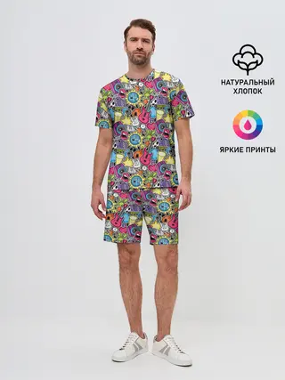 Мужской костюм с шортами / Музыкант