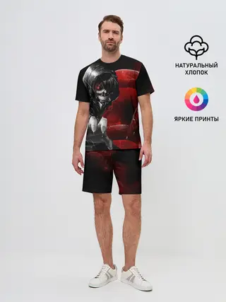 Мужской костюм с шортами / Kaneki Ken Kakuja