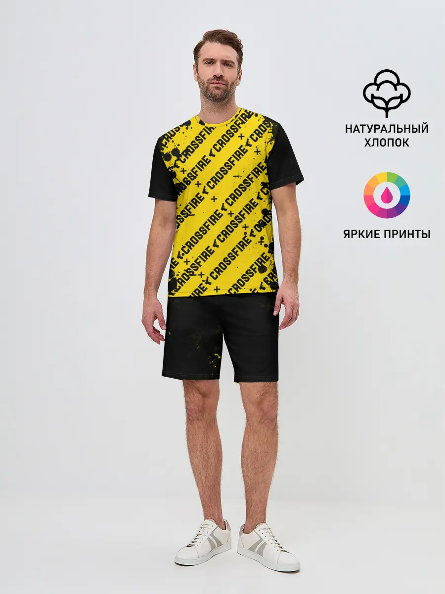 Мужской костюм с шортами / Cross fire