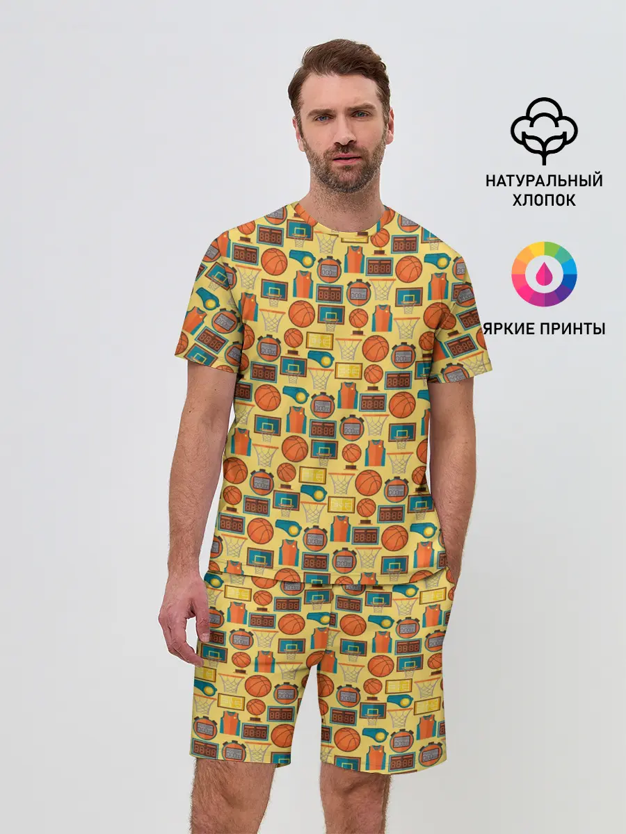 Мужской костюм с шортами / Баскетбол