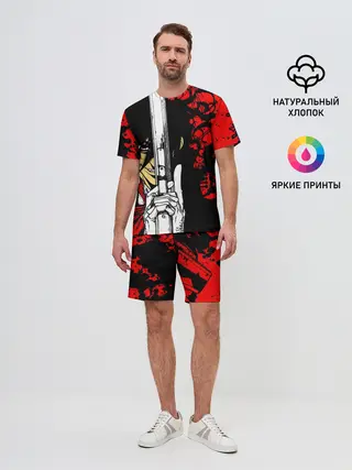 Мужской костюм с шортами / Алукард - Хеллсинг