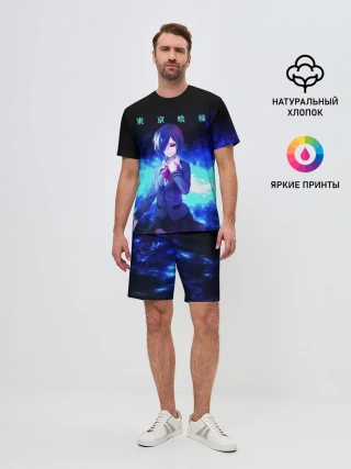 Мужской костюм с шортами / Гуль Киришима