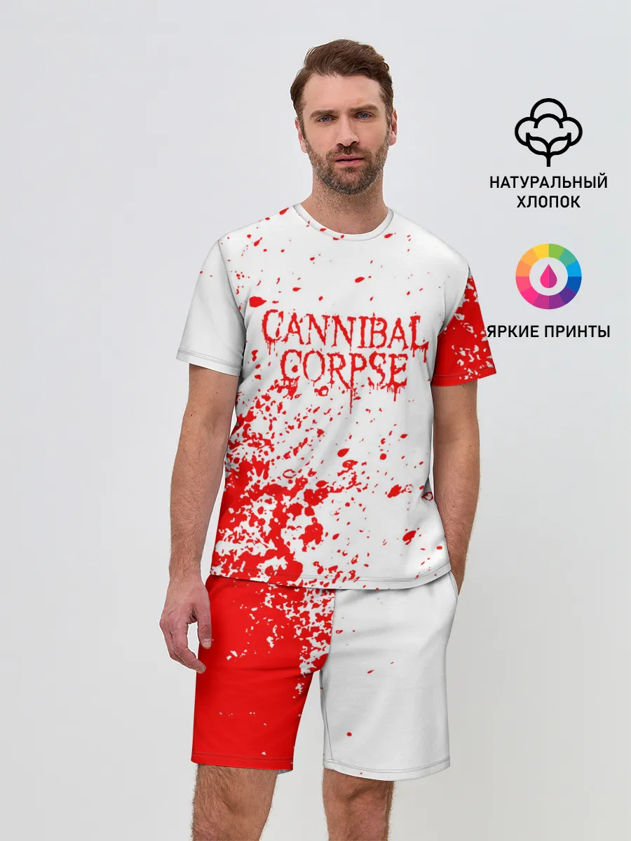 Мужской костюм с шортами / cannibal corpse.