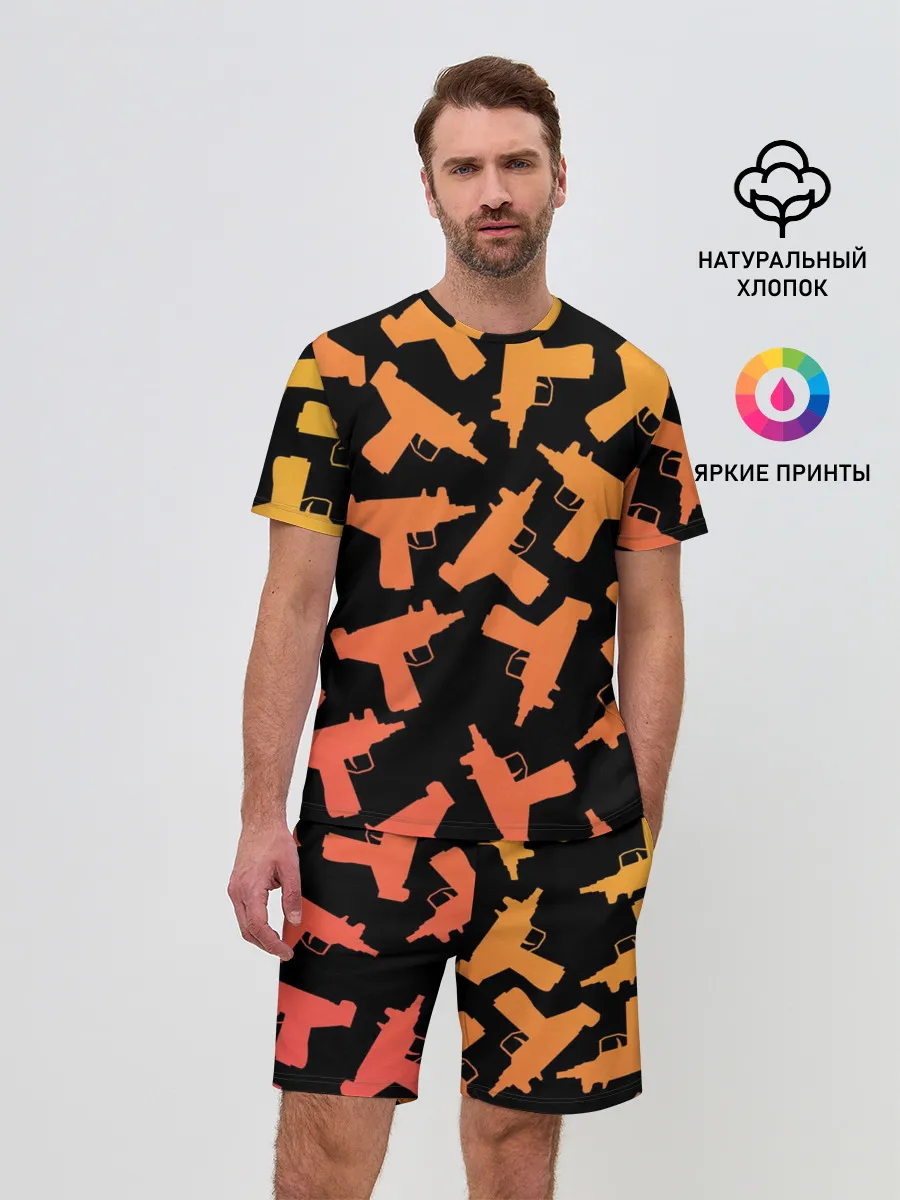 Мужской костюм с шортами / Узи