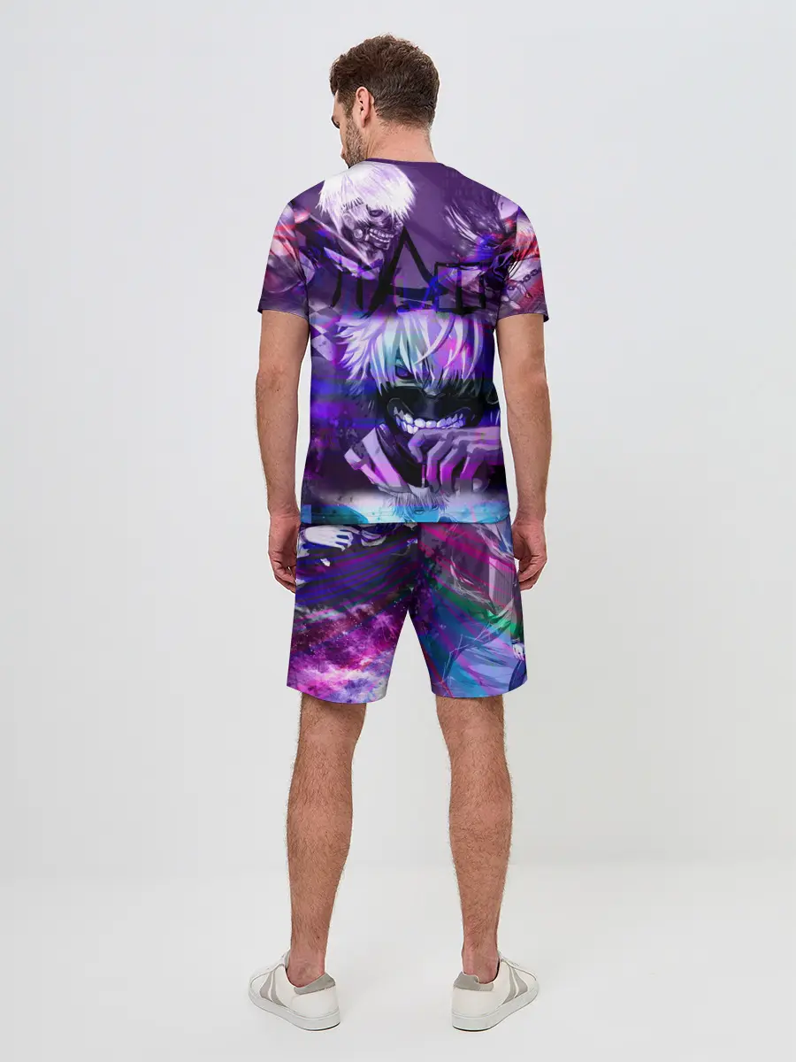 Мужской костюм с шортами / Ретро Рейв Гуль