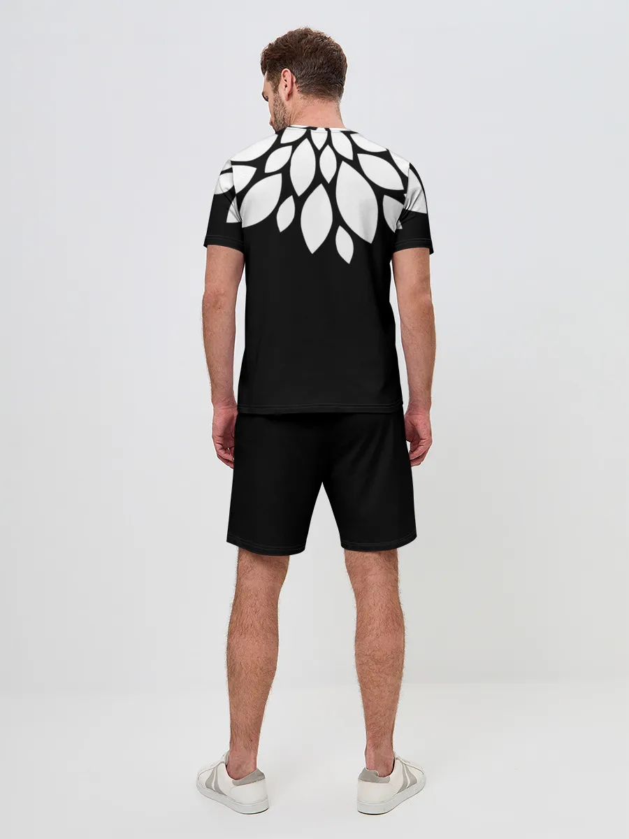 Мужской костюм с шортами / Лепестки