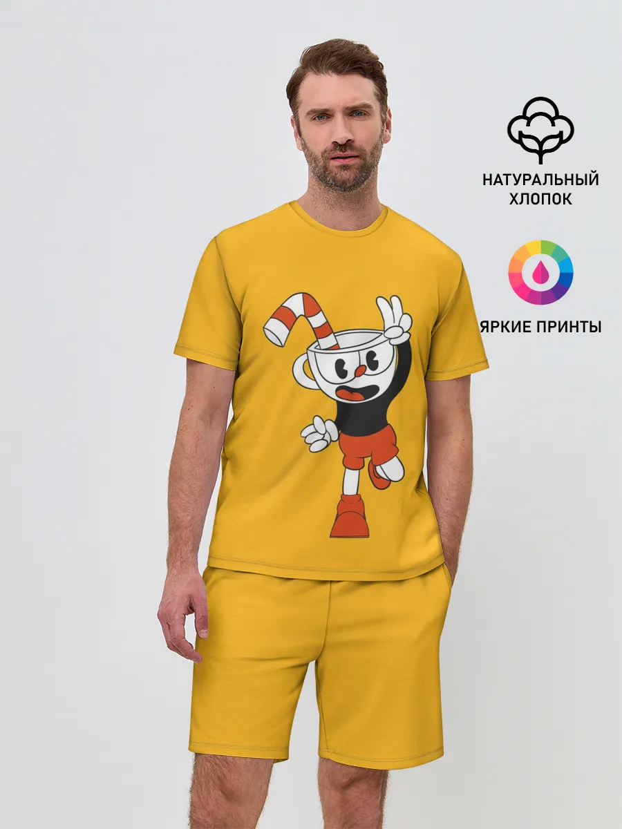 Мужской костюм с шортами / CUPHEAD