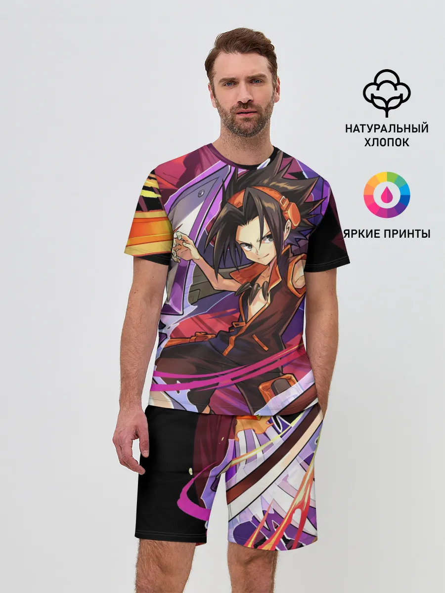 Мужской костюм с шортами / Шаман Кинг