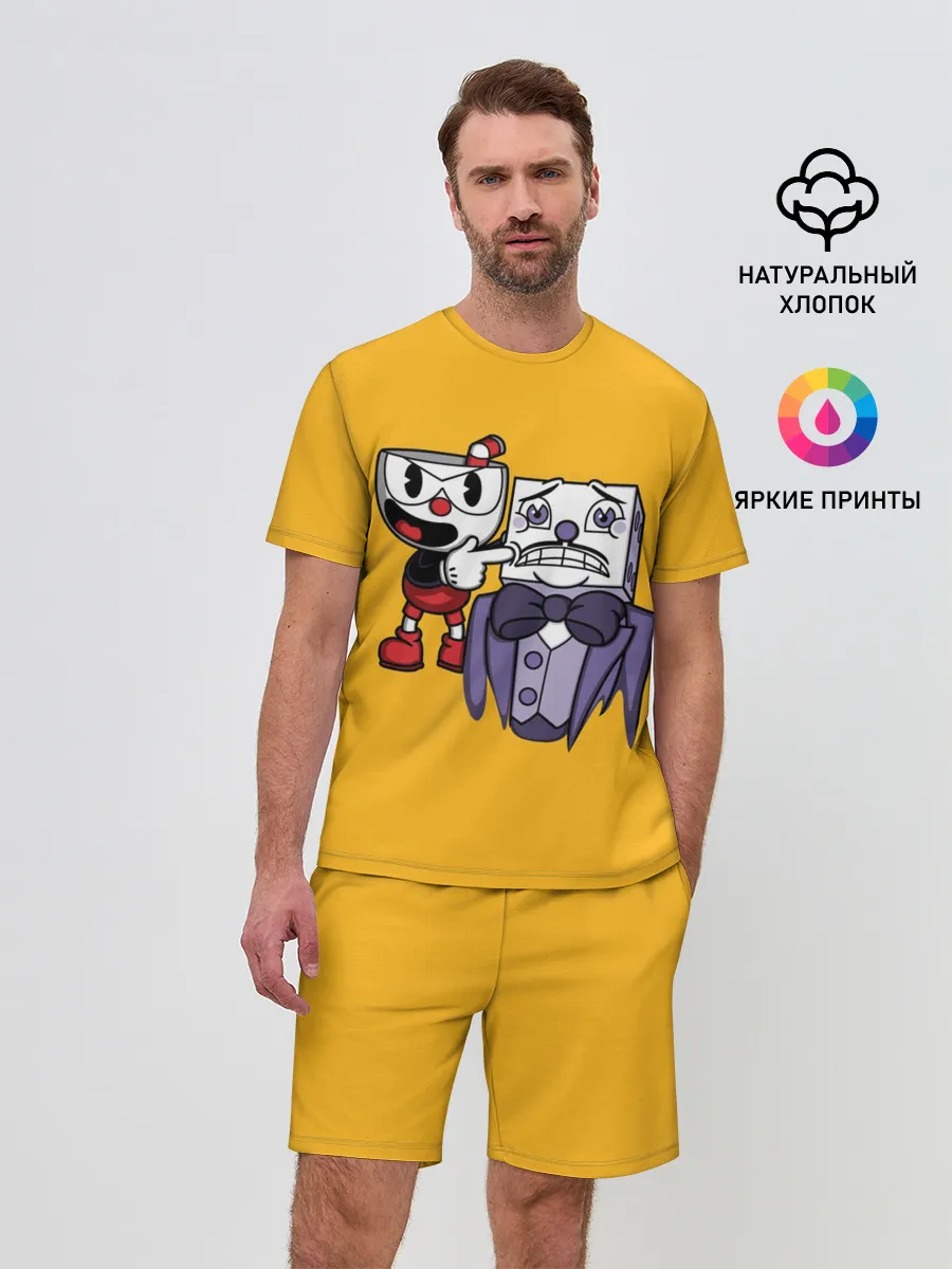 Мужской костюм с шортами / CUPHEAD