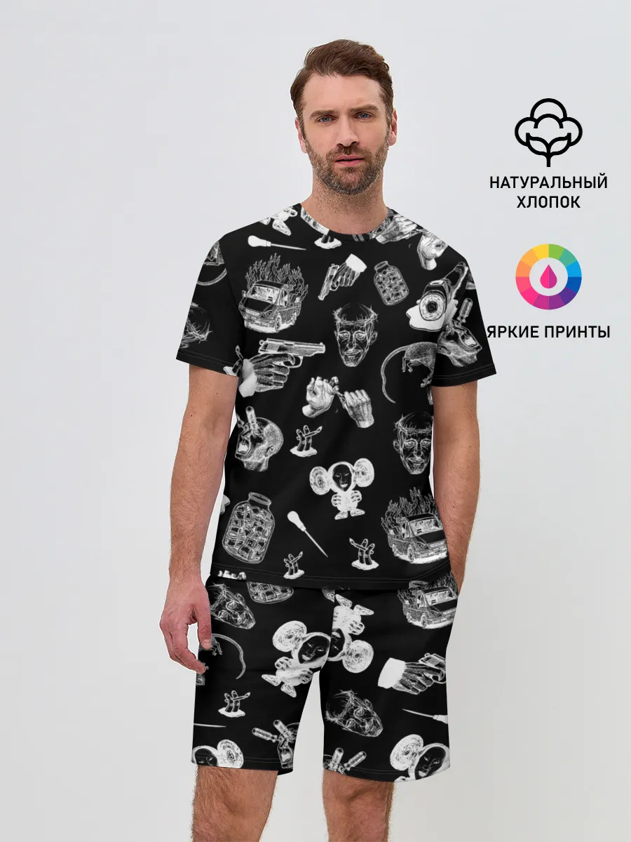 Мужской костюм с шортами / КРОВОСТОК ТАТУИРОВКИ