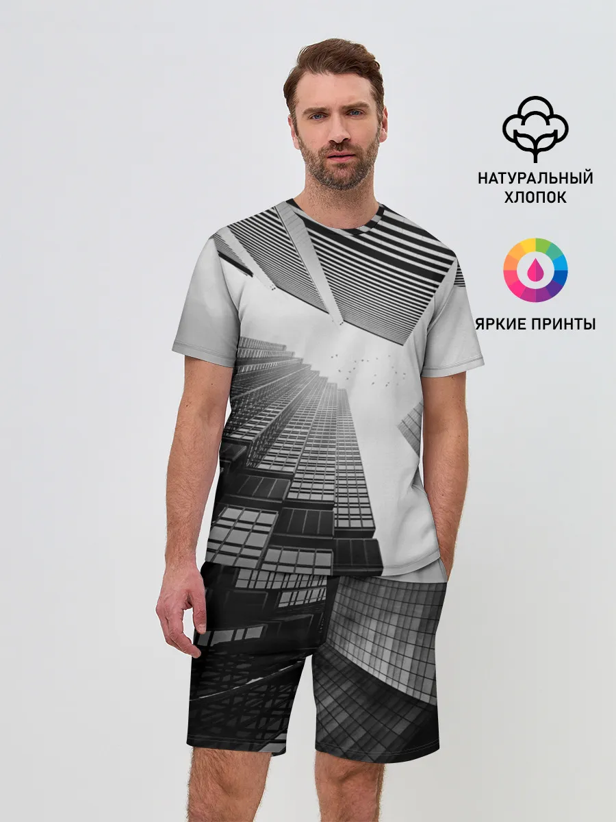 Мужской костюм с шортами / Минимализм