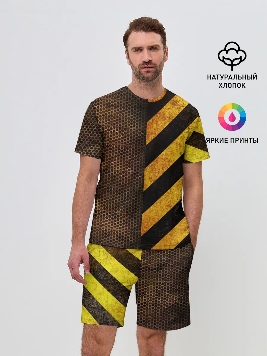 Мужской костюм с шортами / Metal Barrier