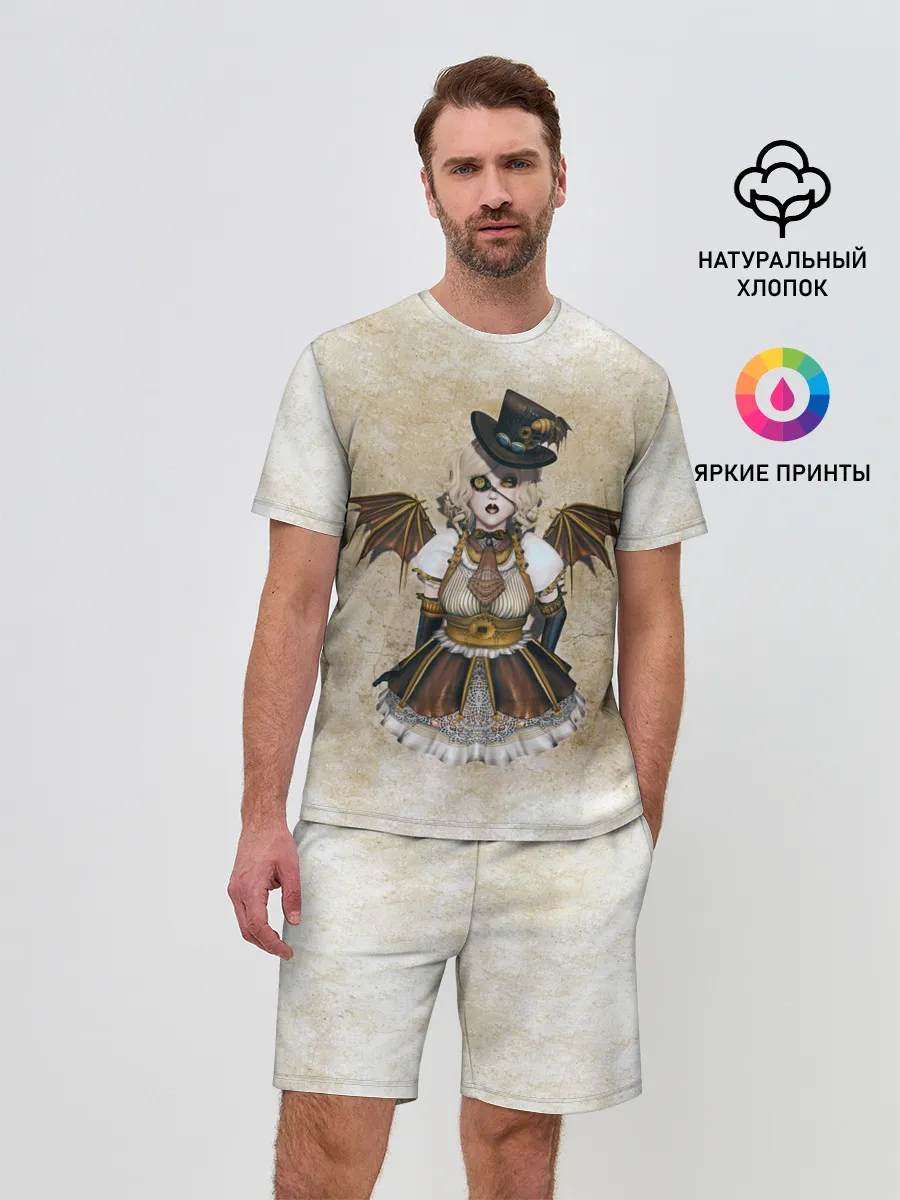 Мужской костюм с шортами / Стимпанк Девушка