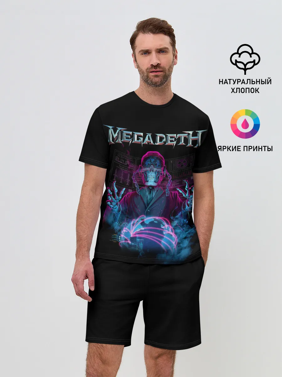Мужской костюм с шортами / MEGADETH