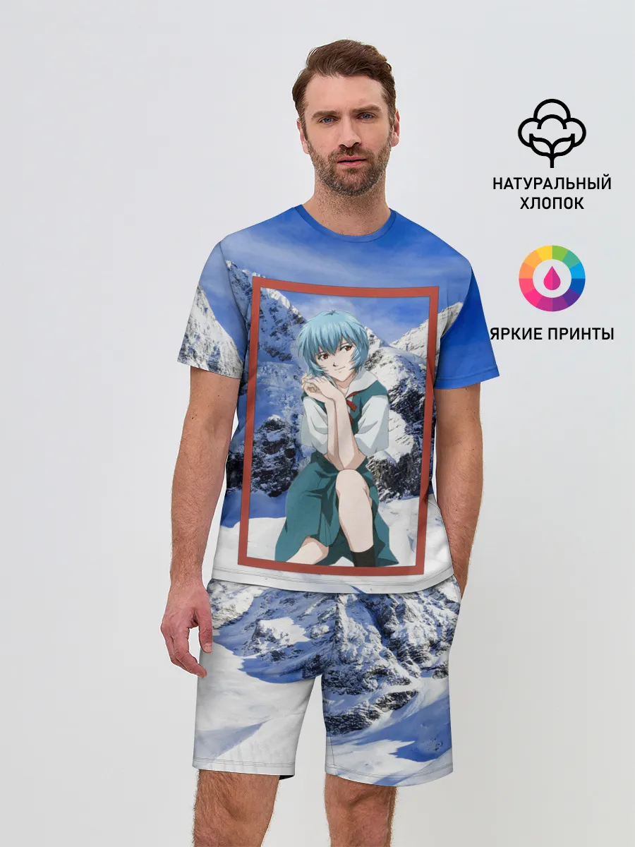 Мужской костюм с шортами / Рей Аянами