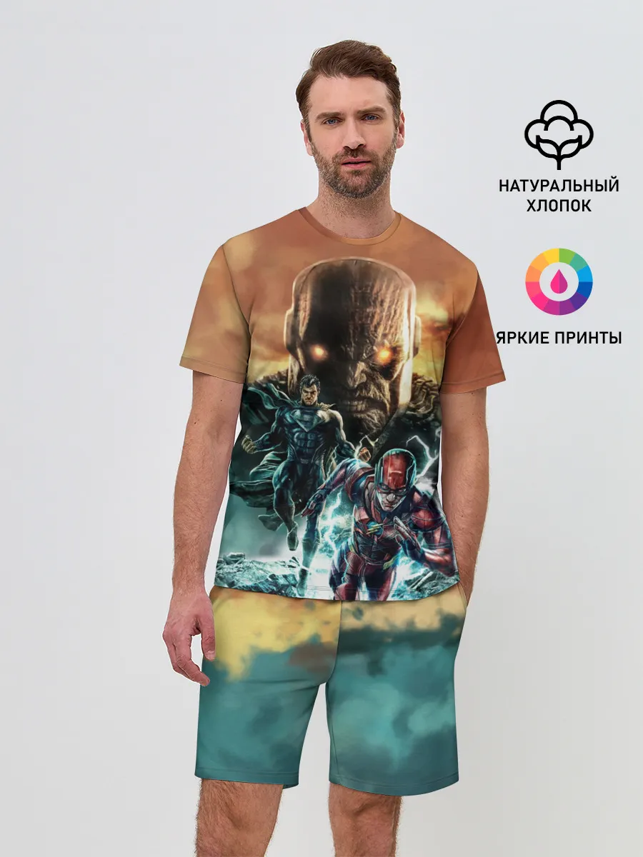 Мужской костюм с шортами / The Flash, Superman V Darkseid