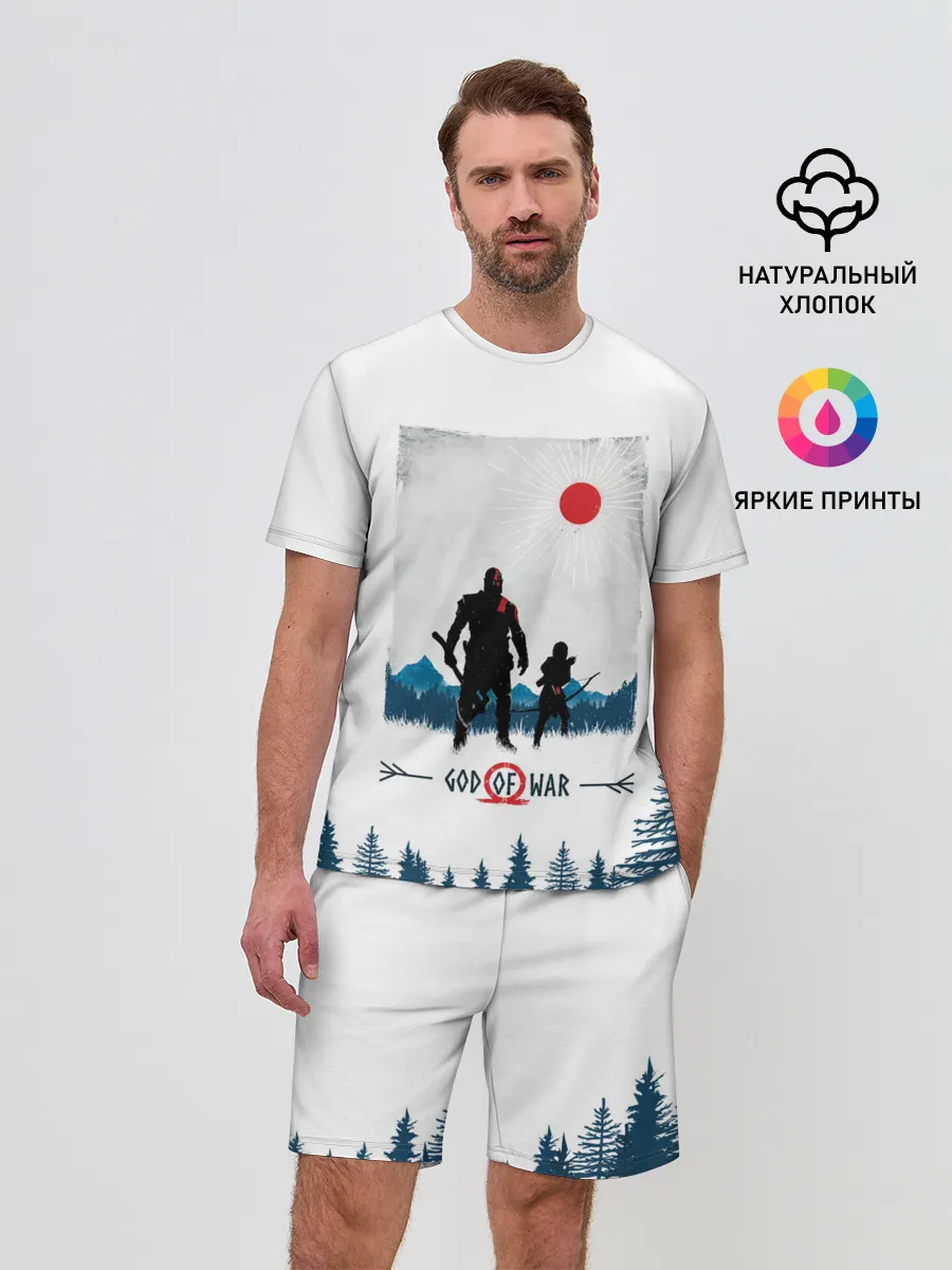 Мужской костюм с шортами / God whith son