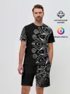 Мужской костюм с шортами / Mandala