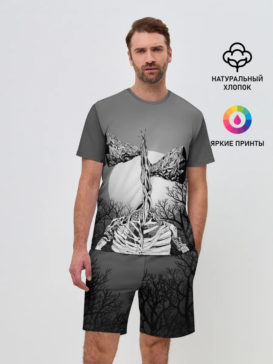 Мужской костюм с шортами / СИРЕНОГОЛОВЫЙ