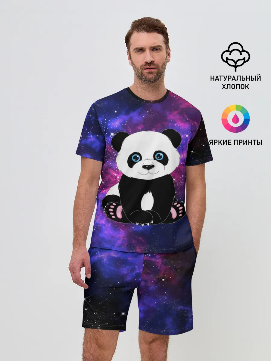Мужской костюм с шортами / Space Panda