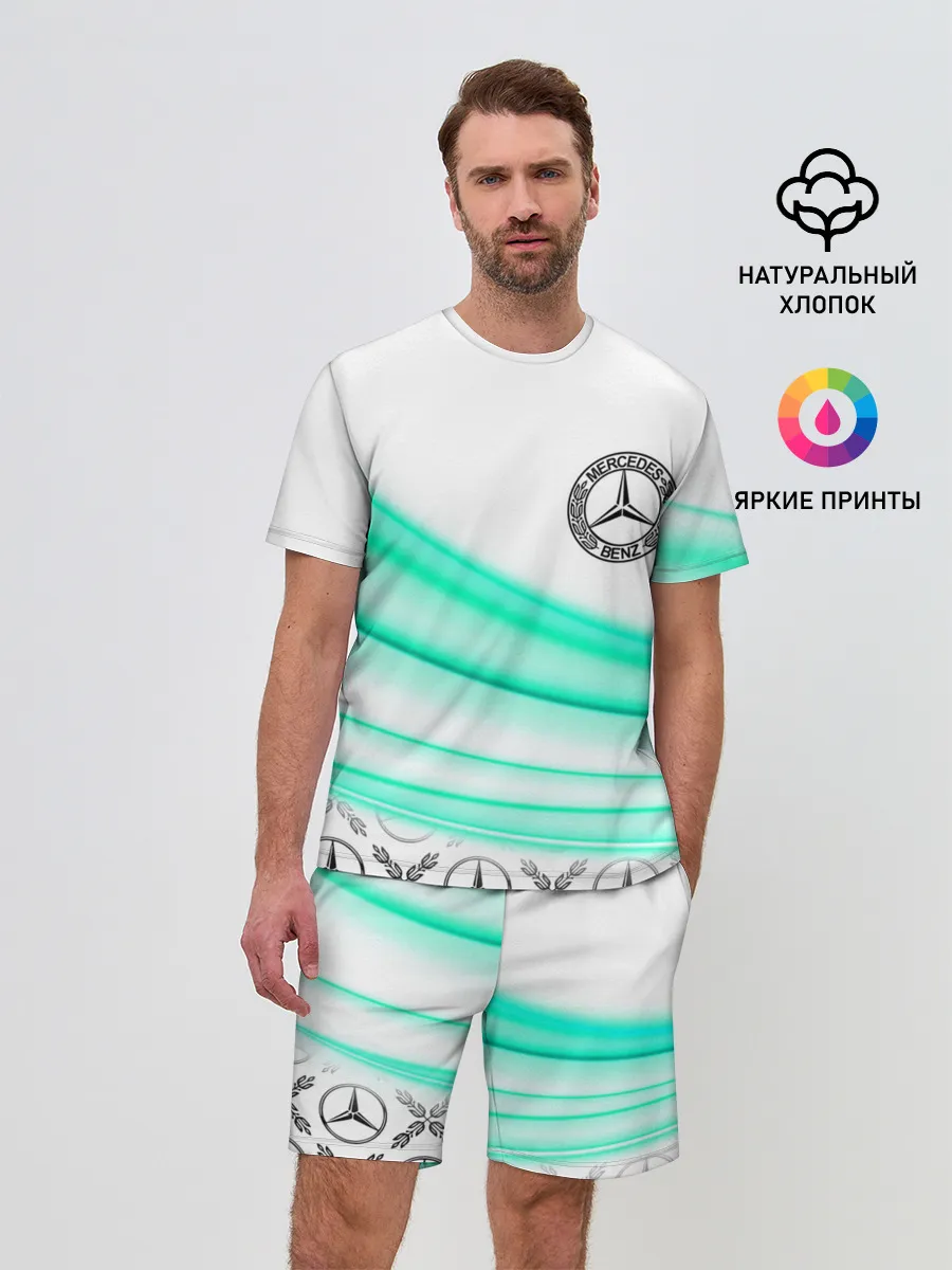 Мужской костюм с шортами / МЕРСЕДЕС АКВА / AQUA