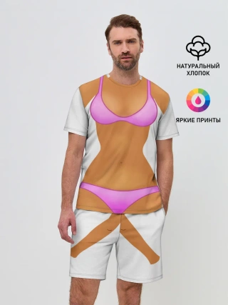 Мужской костюм с шортами / Tanned body