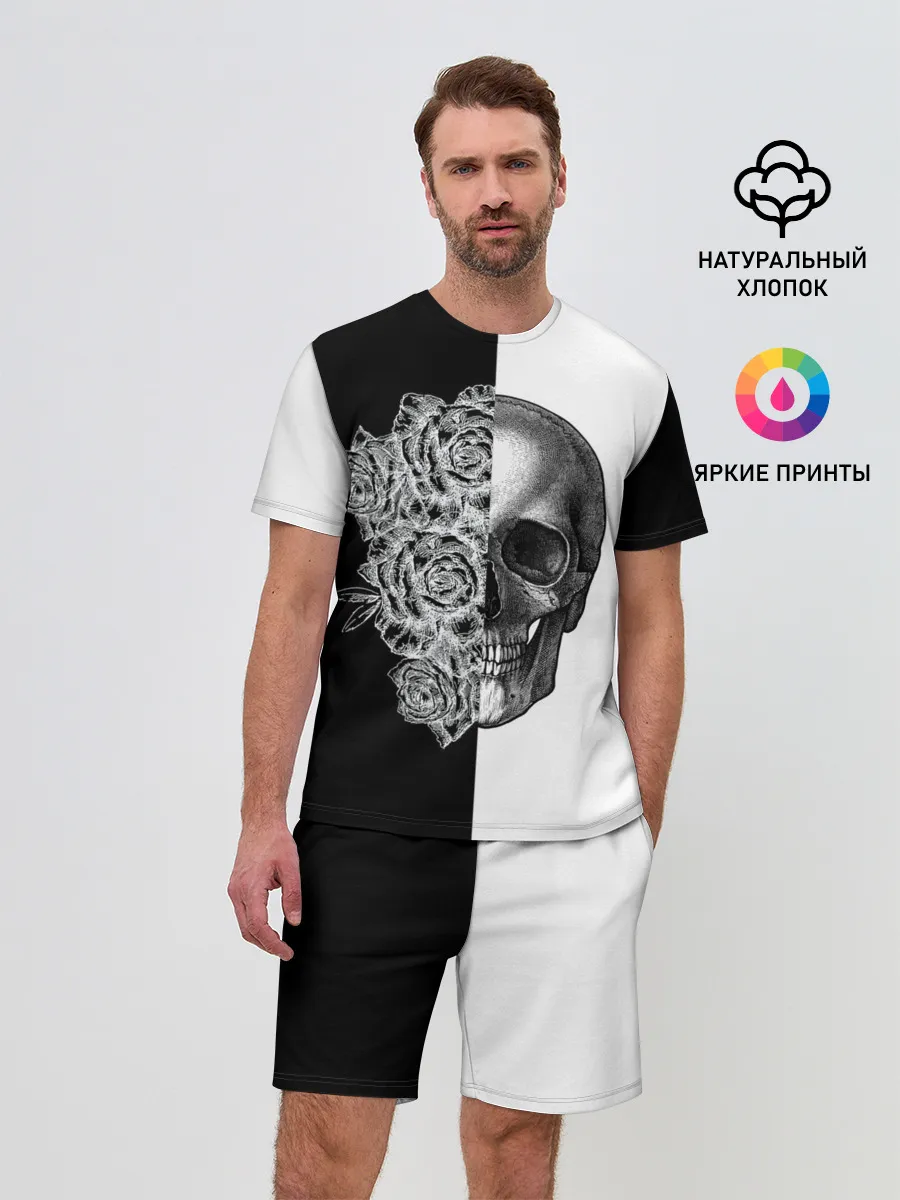 Мужской костюм с шортами / SkullRose Sketch