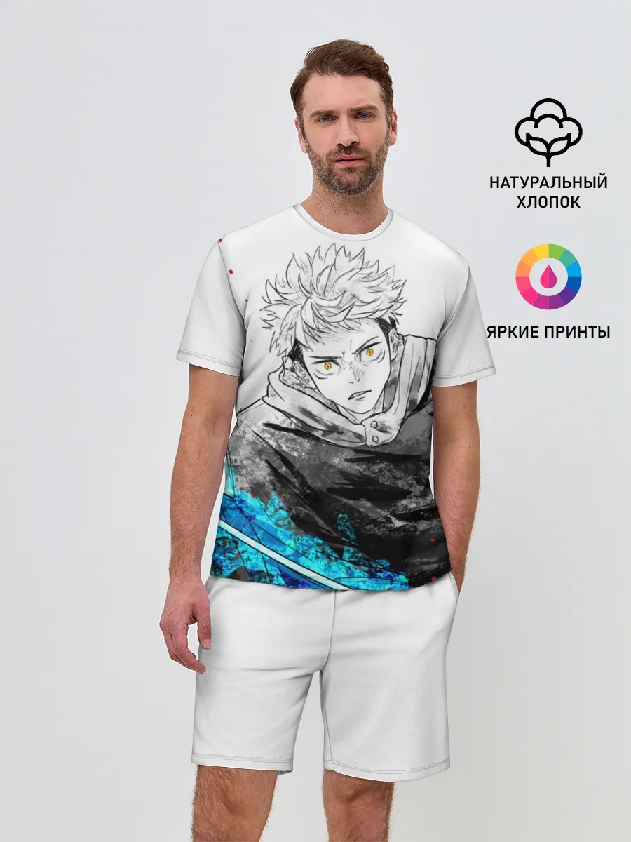 Мужской костюм с шортами / Магическая битва | Jujutsu kai