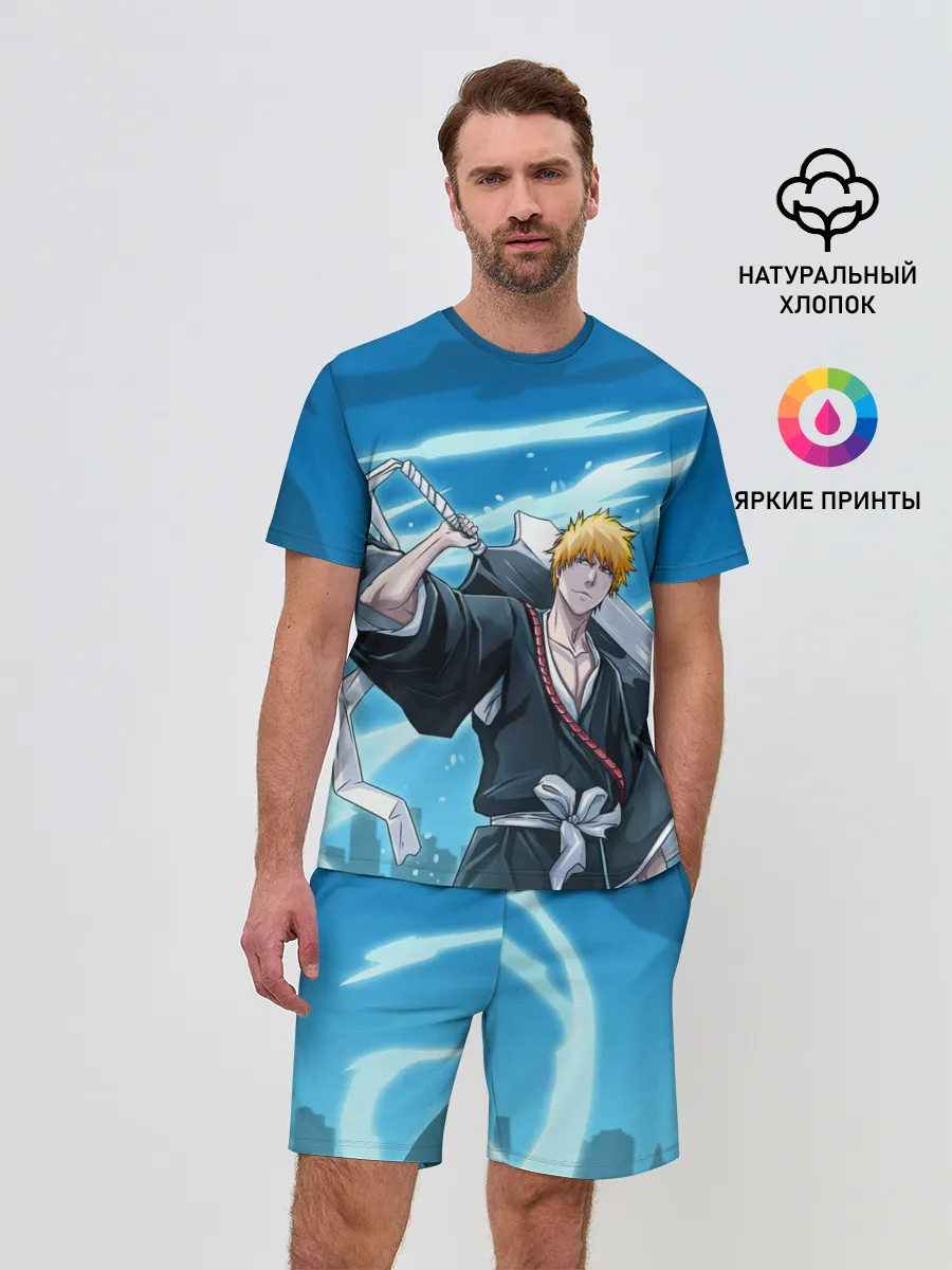 Мужской костюм с шортами / Bleach-Ichigo