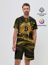 Мужской костюм с шортами / Биткоин Крипта