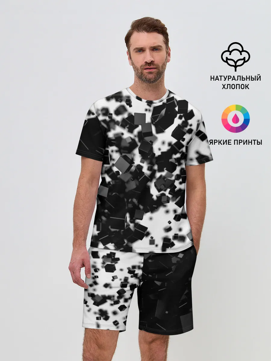 Мужской костюм с шортами / KUBIKI