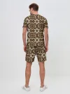 Мужской костюм с шортами / узоры