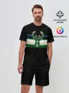 Мужской костюм с шортами / Milwaukee Bucks форма. Statement Edition