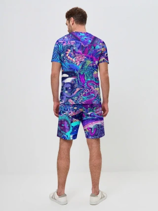 Мужской костюм с шортами / Неоновые Звери