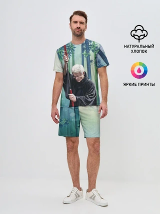 Мужской костюм с шортами / Слепой самурай Затойчи