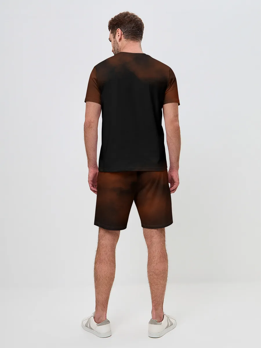 Мужской костюм с шортами / One Piece пираты Соломенной Шляпы