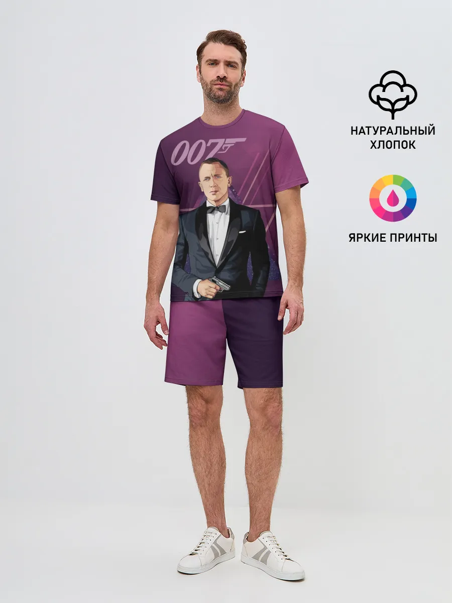 Мужской костюм с шортами / агент 007 Джеймс Бонд
