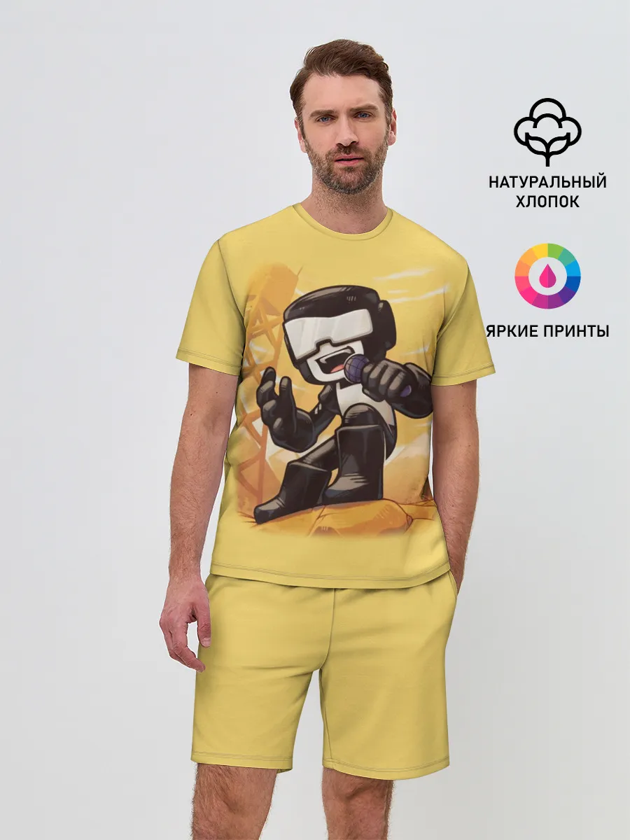 Мужской костюм с шортами / Танкист