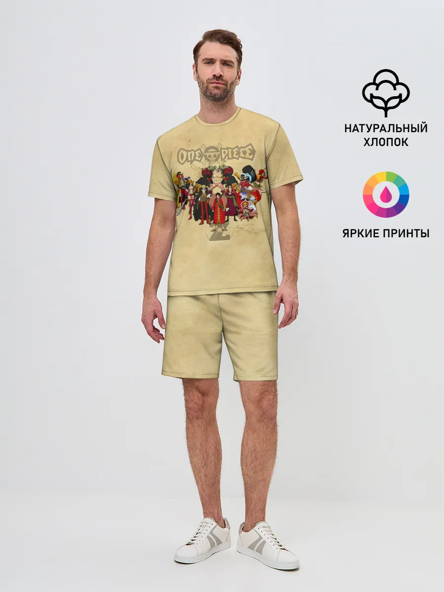 Мужской костюм с шортами / One Piece. Большой куш