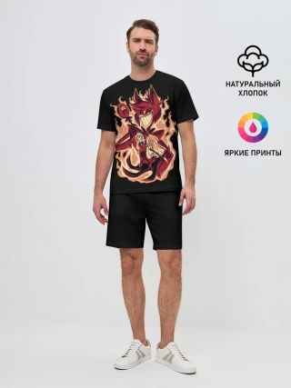 Мужской костюм с шортами / Добро пожаловать в Хазбин