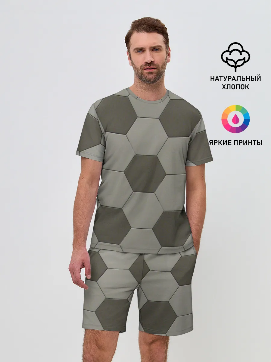 Мужской костюм с шортами / ФУТБОЛЬНЫЙ МЯЧ