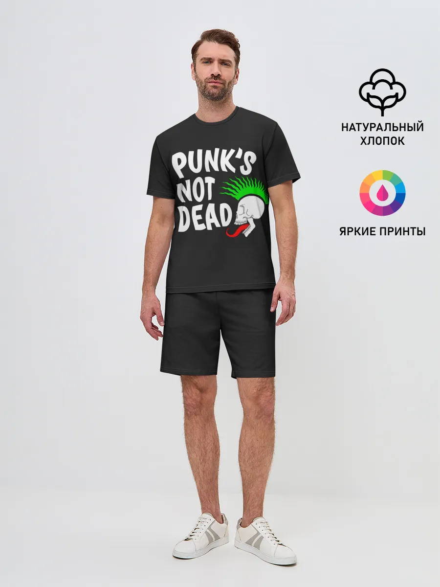Мужской костюм с шортами / Веселый панк