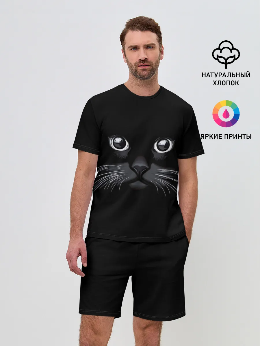 Мужской костюм с шортами / Кот Журбей