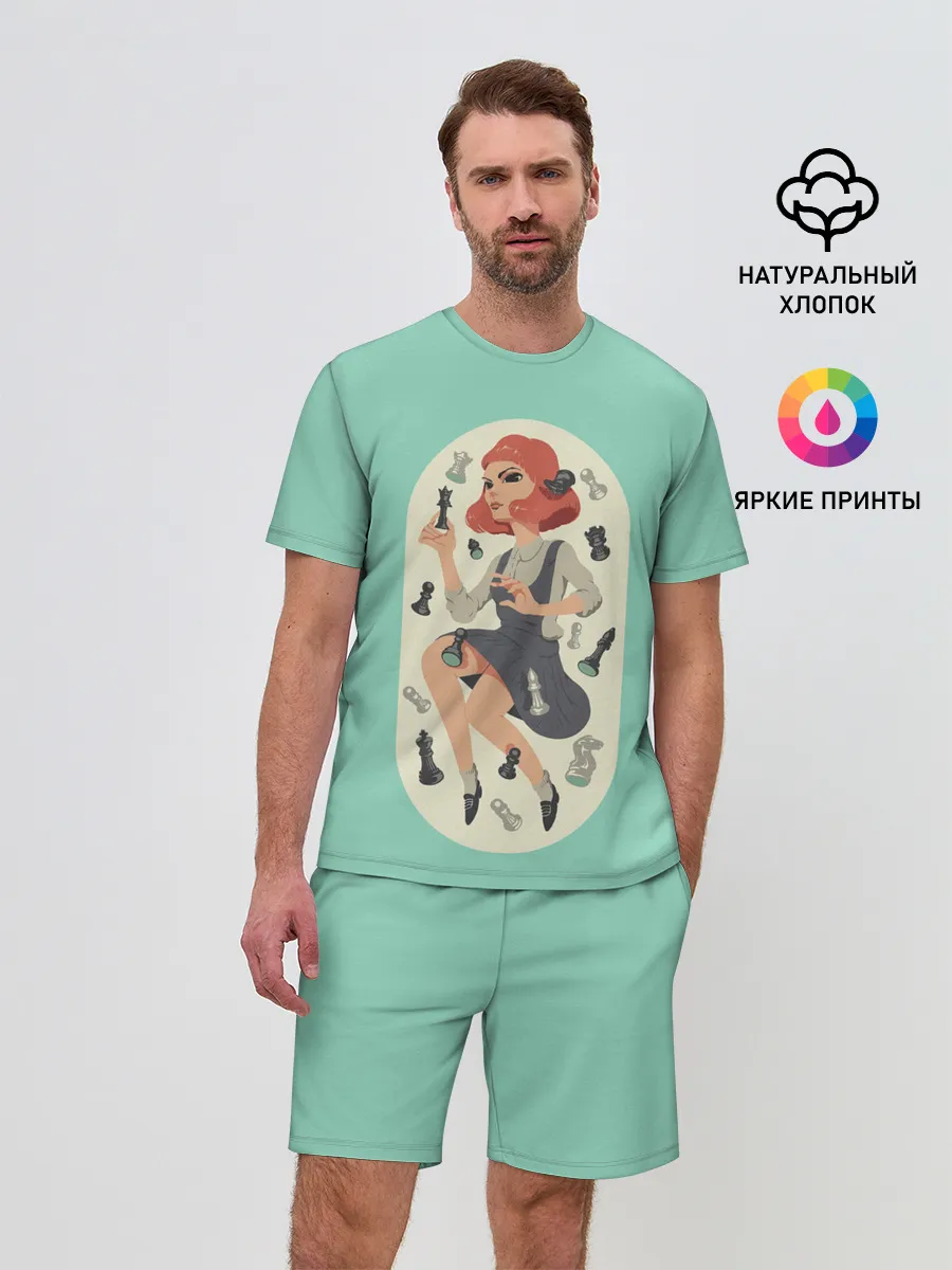 Мужской костюм с шортами / Элизабет Хармон