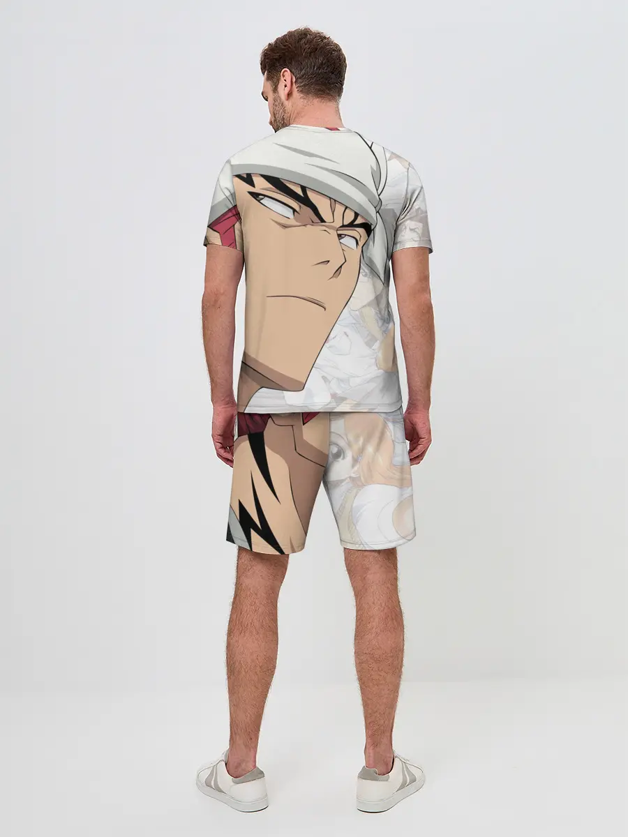 Мужской костюм с шортами / Bleach Anime Abarai Renji