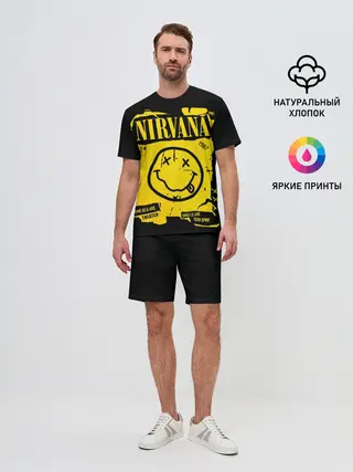 Мужской костюм с шортами / Nirvana 1987